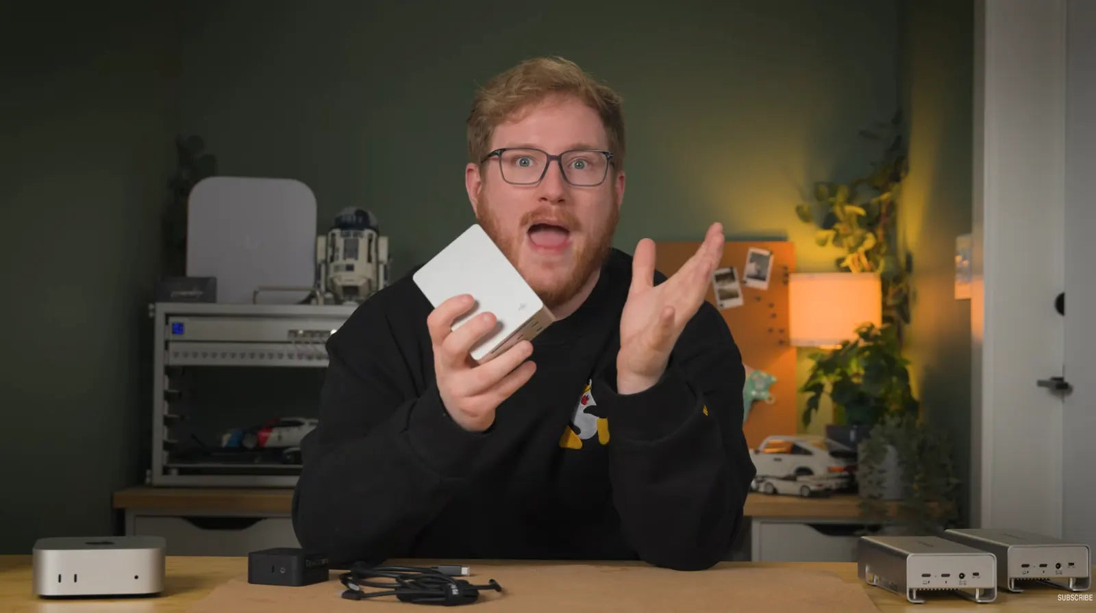 LightOne shown in a public Mac mini server build video setup