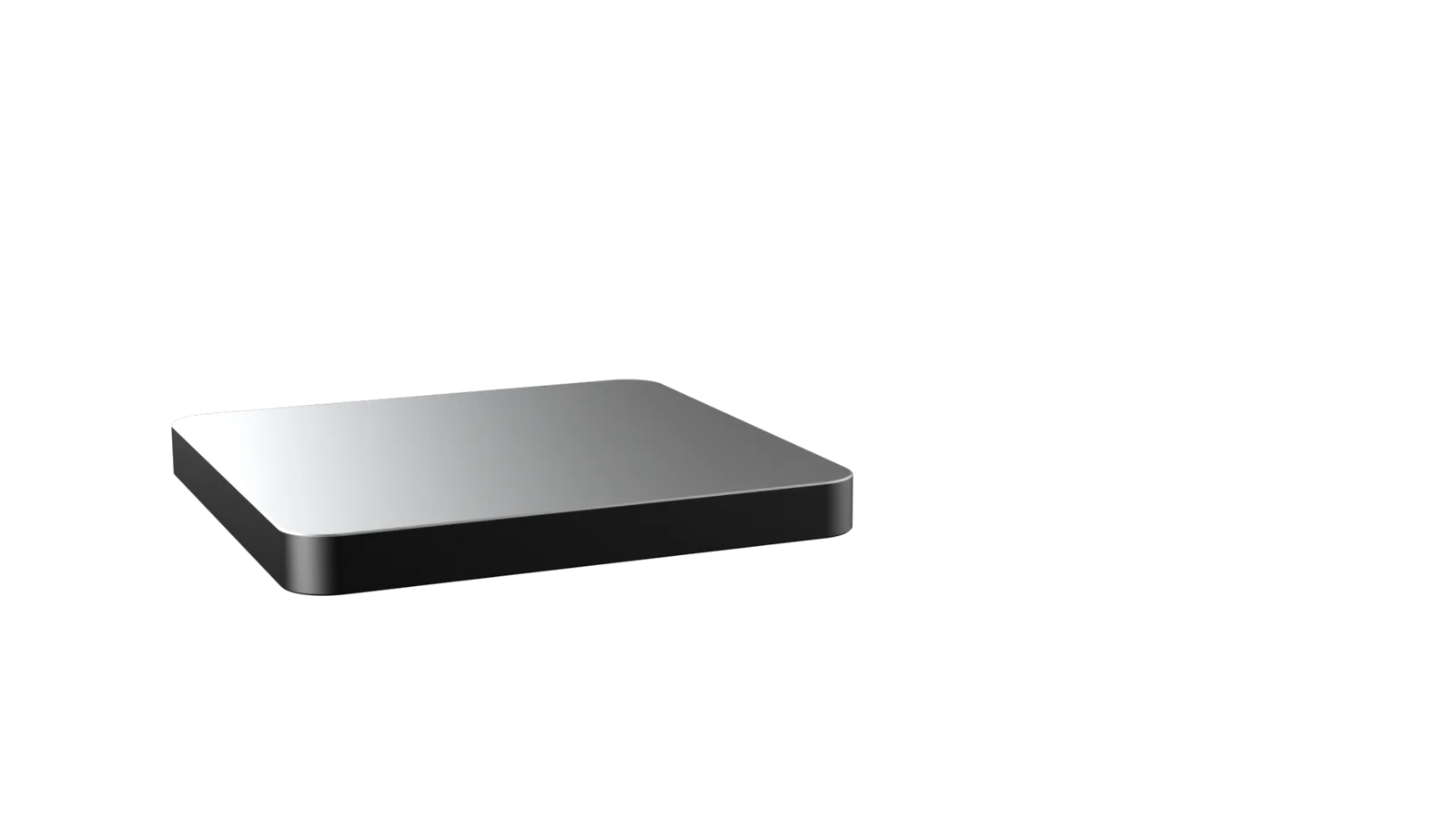 QuadDrive rendered sequence showing the enclosure, four NVMe bays, and USB4 ports